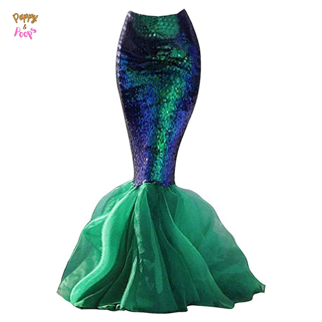 Halloween Costumes Mermaid Half Body Fishtail sold by Poopy and Poops General Pet Store poppyandpoops.ca