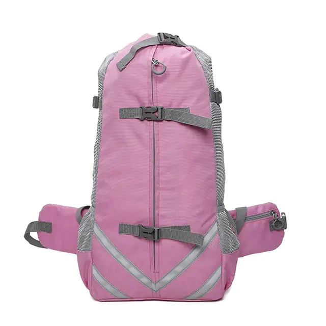 Dog Carrier Backpack Pink sold by Poopy and Poops General Pet Store poppyandpoops.ca