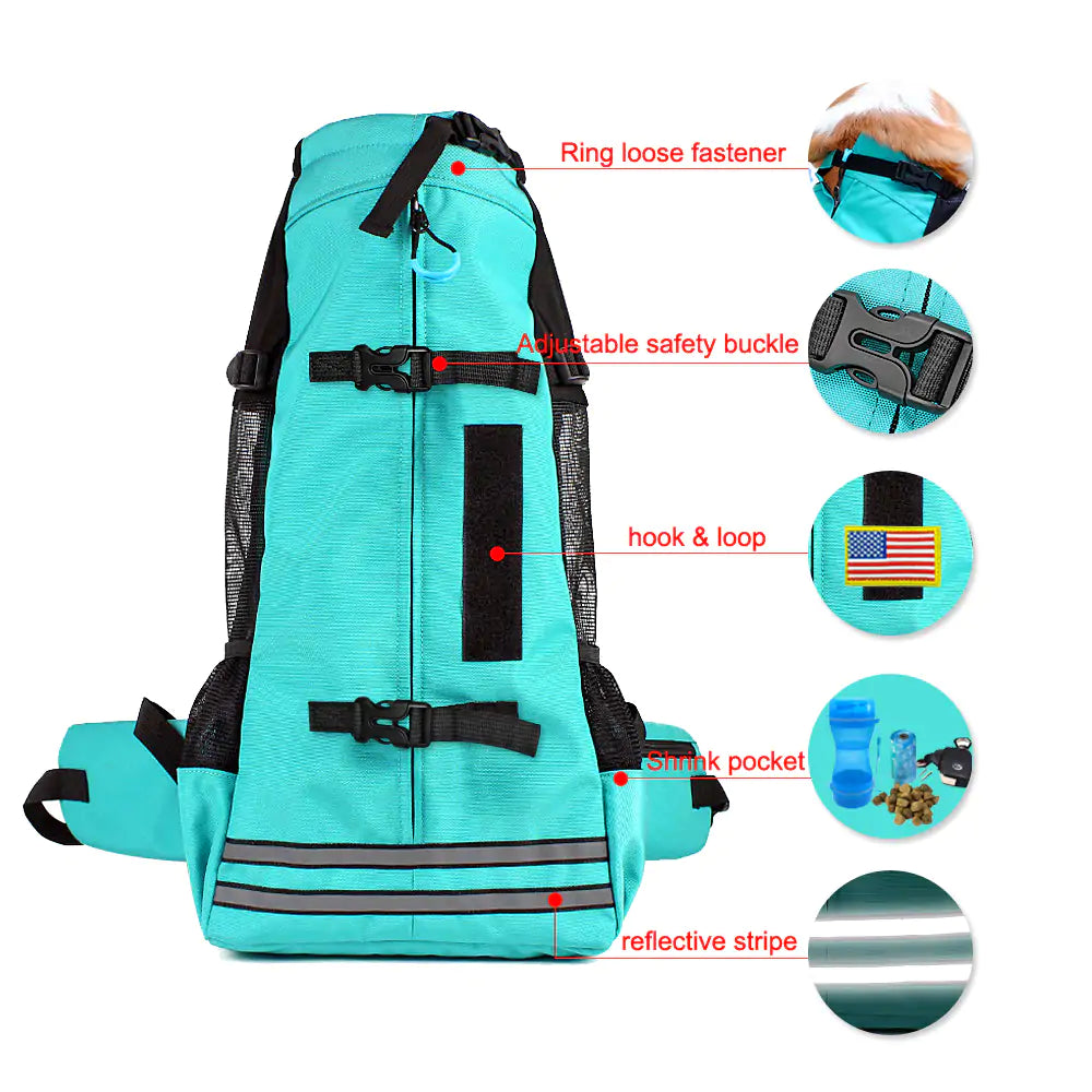 Dog Carrier Backpack sold by Poopy and Poops General Pet Store poppyandpoops.ca
