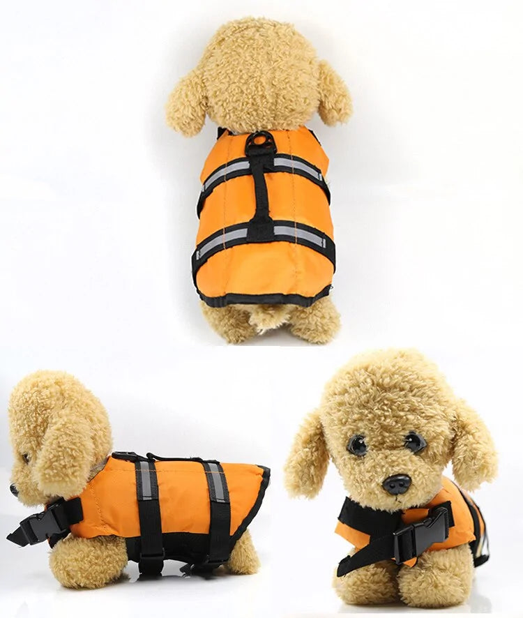 Dog Life Jacket Safety Vest sold by Poopy and Poops General Pet Store poppyandpoops.ca