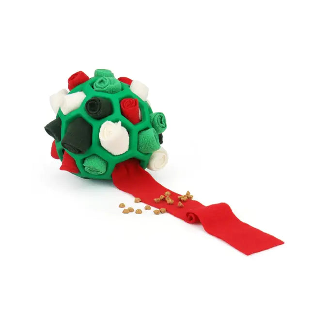 Dog Sniffing Ball Training Toy Green 2 sold by Poopy and Poops General Pet Store poppyandpoops.ca