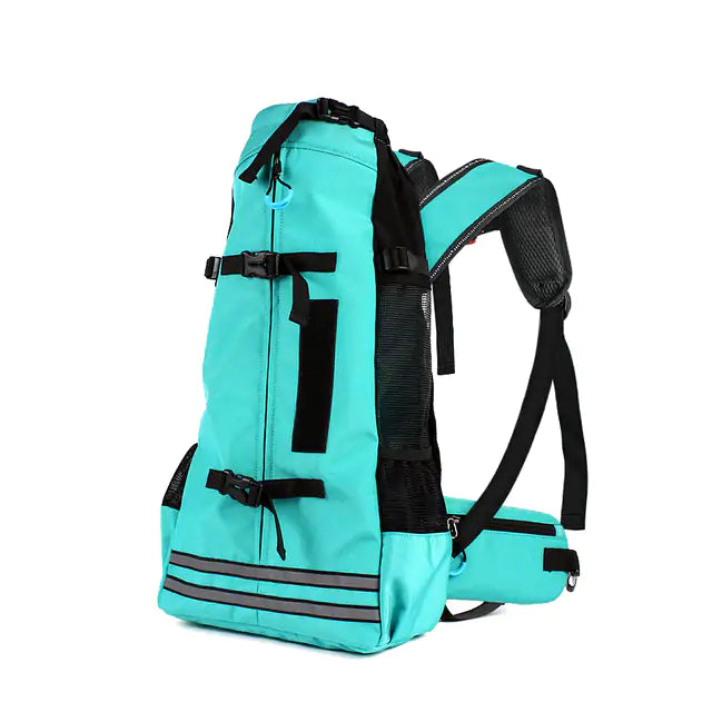 Dog Carrier Backpack Sky Blue sold by Poopy and Poops General Pet Store poppyandpoops.ca