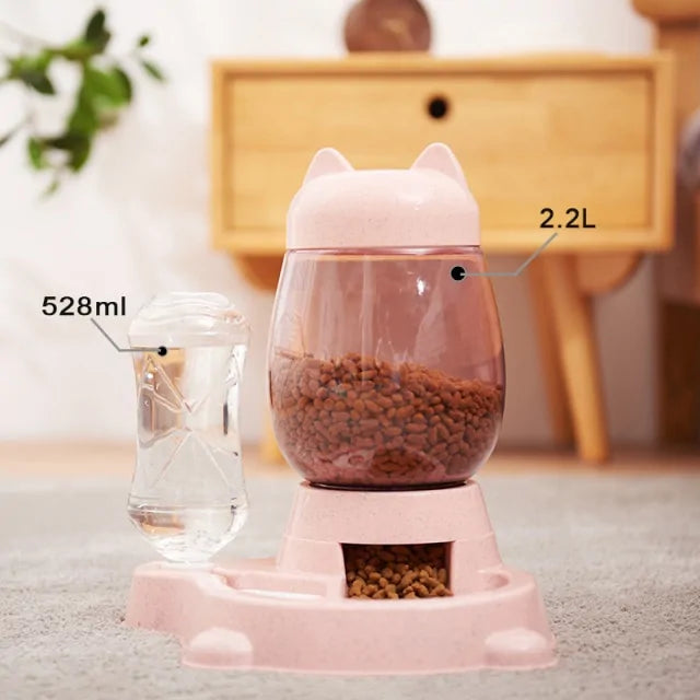 Various Different Pet Dog Feeder Bowls Maotou-Pink sold by Poopy and Poops General Pet Store poppyandpoops.ca