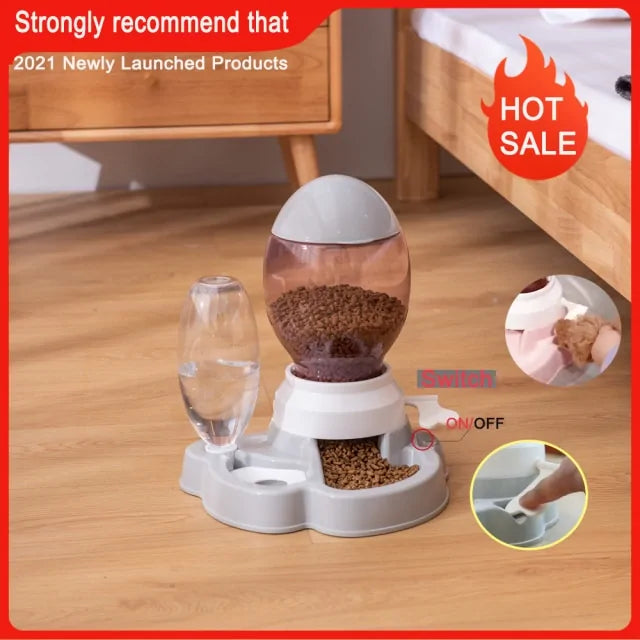 Various Different Pet Dog Feeder Bowls 2021-Gray sold by Poopy and Poops General Pet Store poppyandpoops.ca