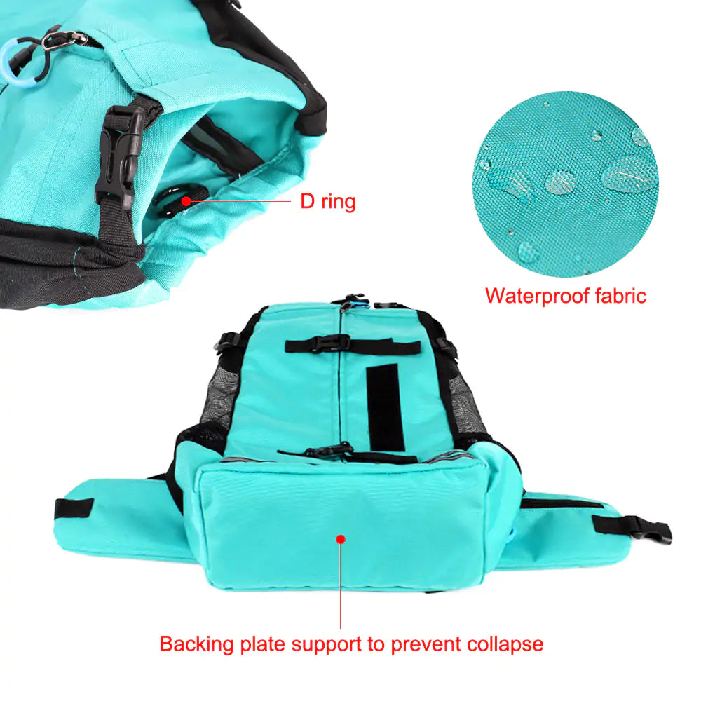 Dog Carrier Backpack sold by Poopy and Poops General Pet Store poppyandpoops.ca
