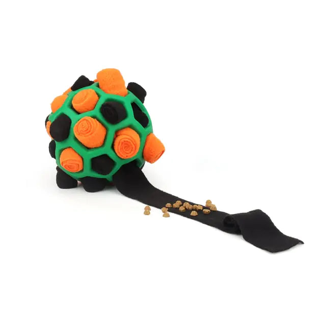 Dog Sniffing Ball Training Toy Green 3 sold by Poopy and Poops General Pet Store poppyandpoops.ca