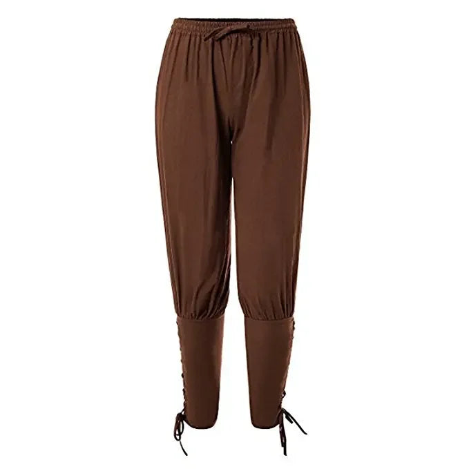 Medieval Renaissance Men's Pirate Halloween Costume Set Pants 02 sold by Poopy and Poops General Pet Store poppyandpoops.ca