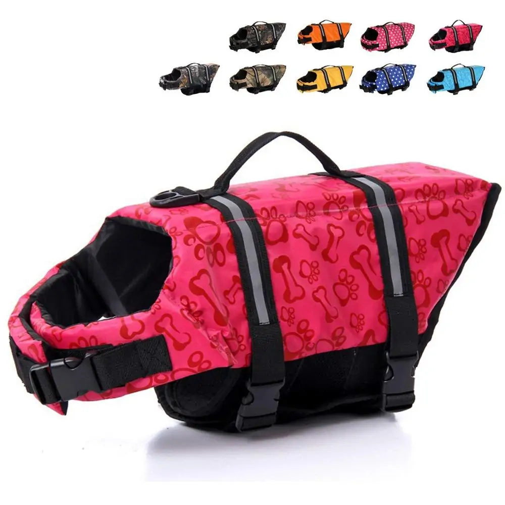 Dog Life Jacket Safety Vest sold by Poopy and Poops General Pet Store poppyandpoops.ca