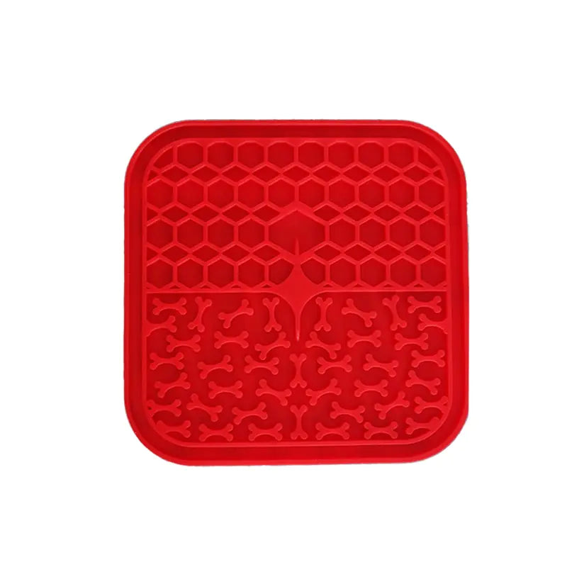 Silicone Pet Lick Mat Tray sold by Poopy and Poops General Pet Store poppyandpoops.ca