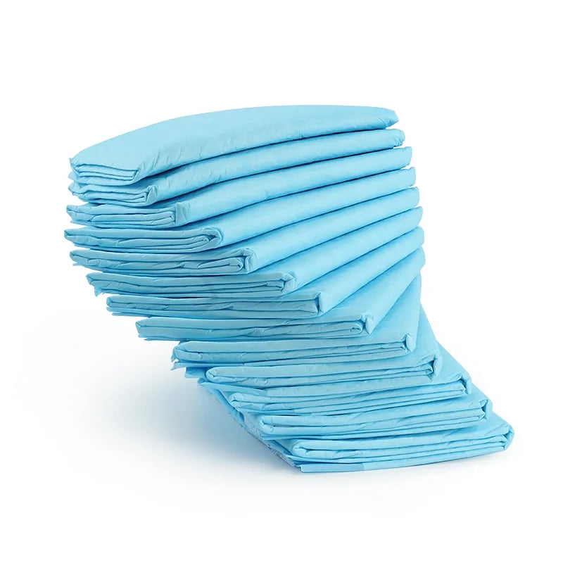 Super Absorbent Pet Diaper Dog Training Pee Pads Blue 20 Pieces 60x90 Centimeter sold by Poopy and Poops General Pet Store poppyandpoops.ca