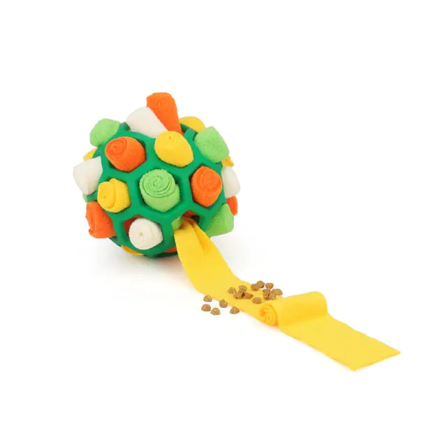 Dog Sniffing Ball Training Toy Green 4 sold by Poopy and Poops General Pet Store poppyandpoops.ca