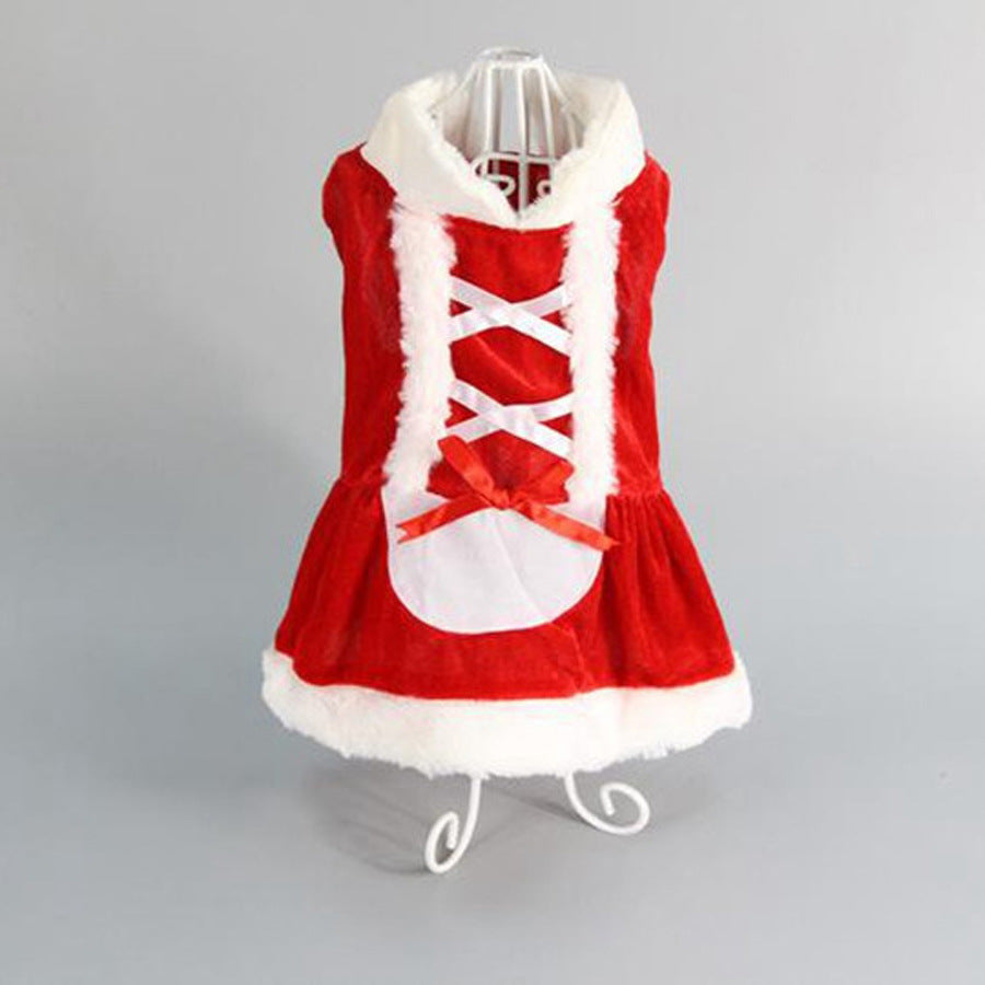 Mr. and Misses Santa Clause Christmas Costume Coat and Dress