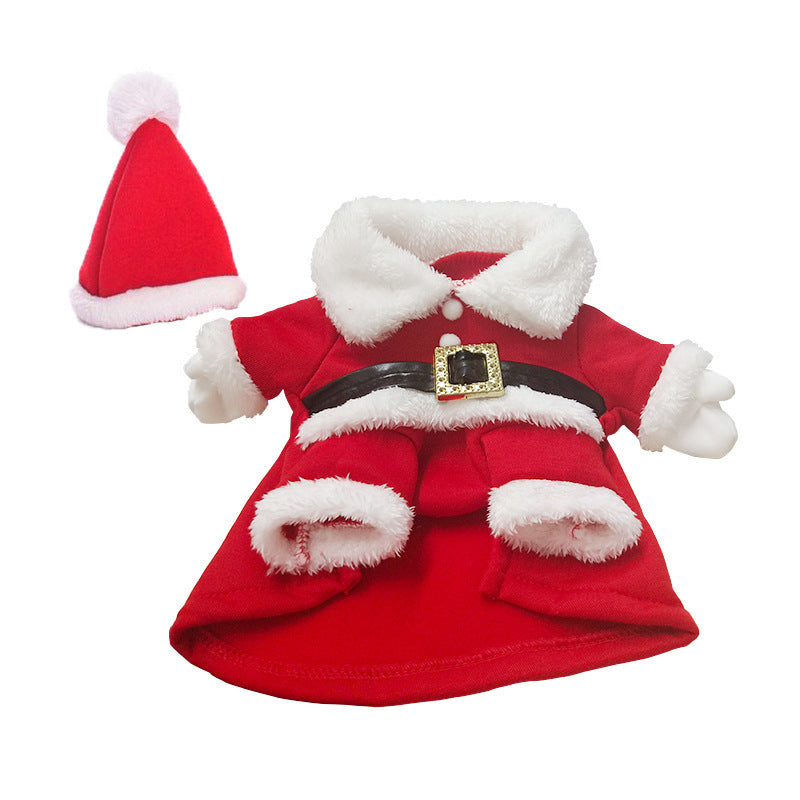 Christmas Santa and Elf Pet Dog Costume