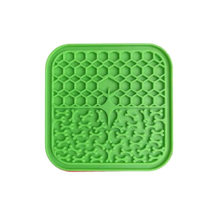 Silicone Pet Lick Mat Tray sold by Poopy and Poops General Pet Store poppyandpoops.ca