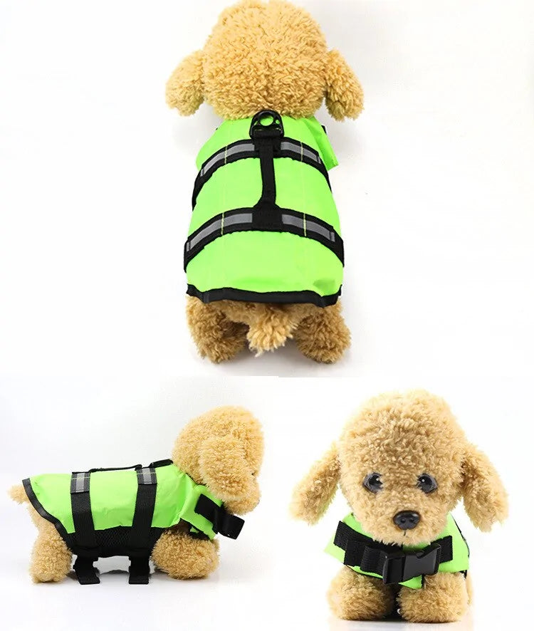 Dog Life Jacket Safety Vest sold by Poopy and Poops General Pet Store poppyandpoops.ca