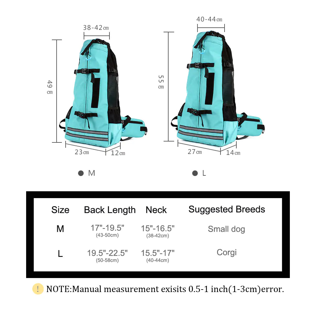 Dog Carrier Backpack sold by Poopy and Poops General Pet Store poppyandpoops.ca