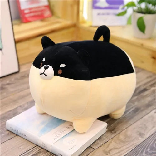 Dog Plush Stuffed Toy Black 50 Cm sold by Poopy and Poops General Pet Store poppyandpoops.ca
