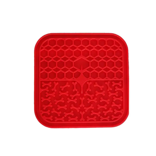 Silicone Pet Lick Mat Tray sold by Poopy and Poops General Pet Store poppyandpoops.ca