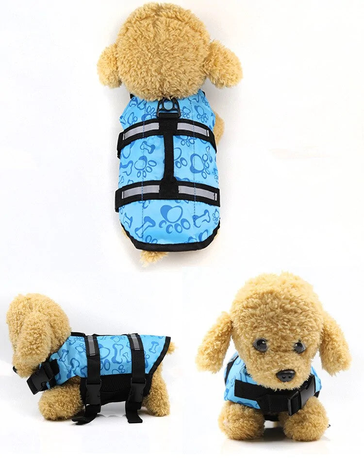 Dog Life Jacket Safety Vest sold by Poopy and Poops General Pet Store poppyandpoops.ca