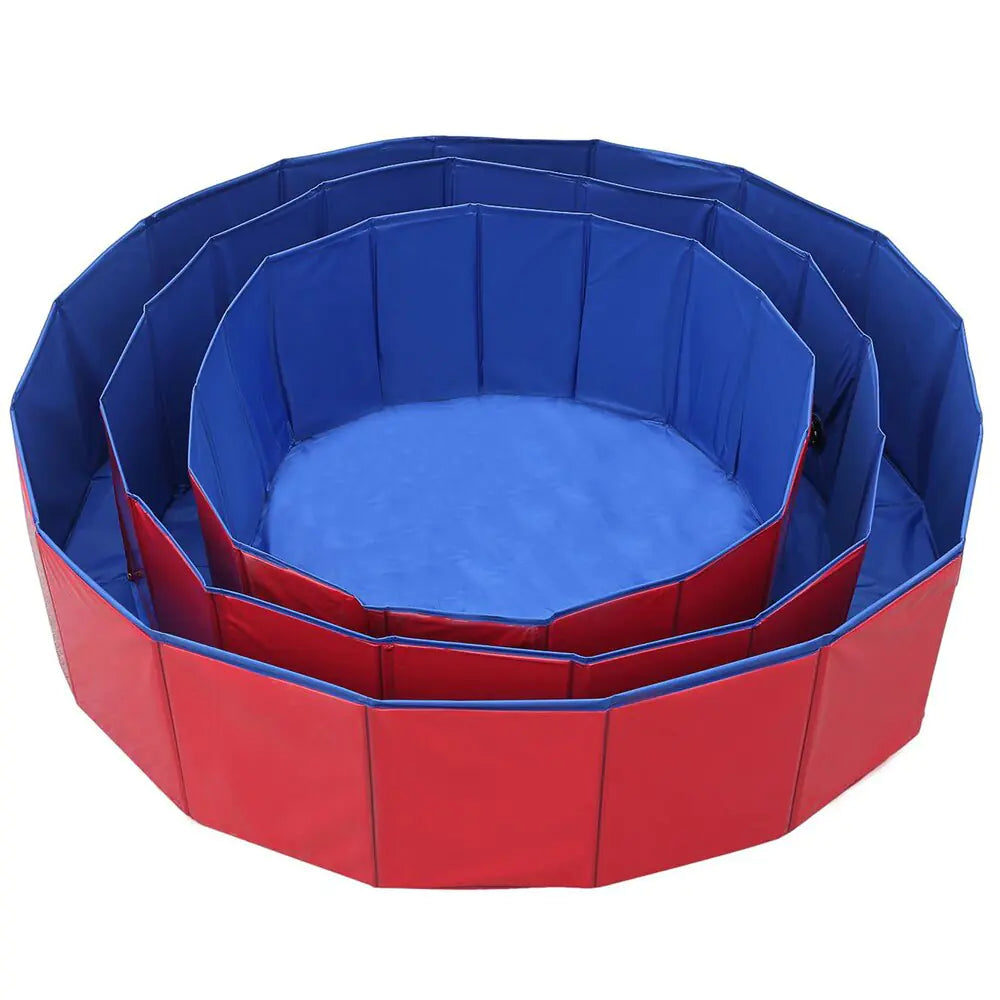 Foldable Summer Cooling Bathing Pool sold by Poopy and Poops General Pet Store poppyandpoops.ca