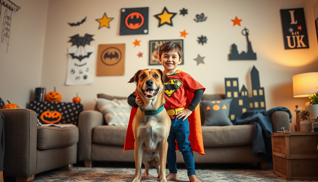 Unleash Your Dog's Inner Superhero: 10 Easy DIY Halloween Costume Ideas for Kids