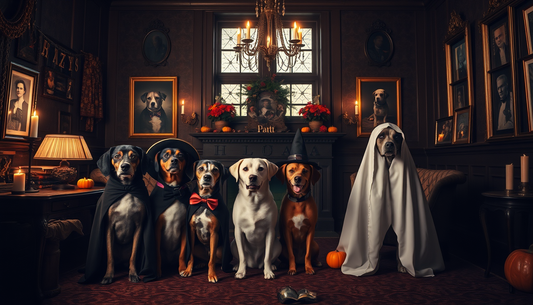 The Spooky and Stylish History of Dogs in Halloween Costumes