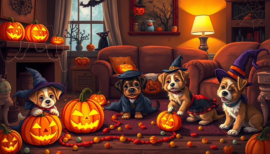 Unleash the Paw-some: A Trick-or-Treat Scavenger Hunt for Your Furry Friends