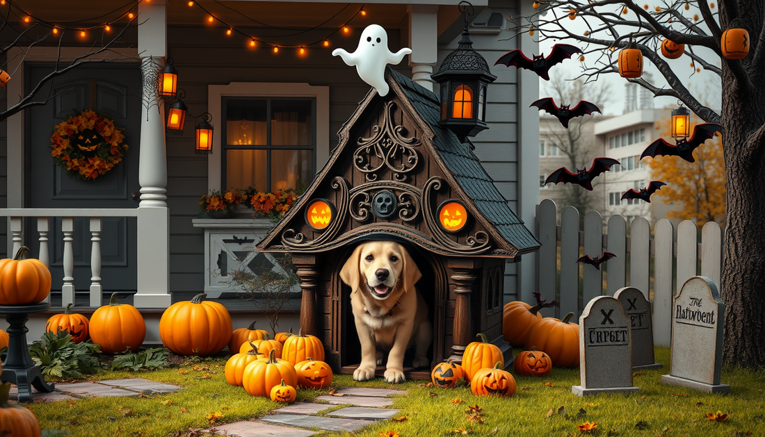 Unleash the Spooky Fun: Creating a Dog Trick-or-Treat Station at Home