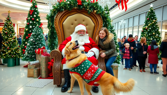 Capturing the Magic: How to Introduce Your Dog to Santa Claus