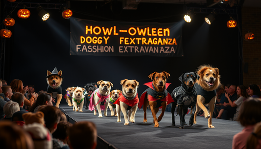 Unleash the Howl-oween Fun: Hosting a Spooktacular Dog Fashion Show