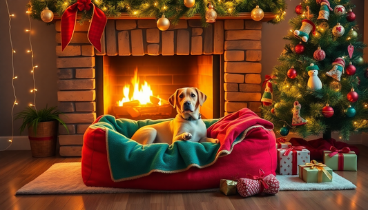 Creating a Cozy Christmas Spot for Your Dog