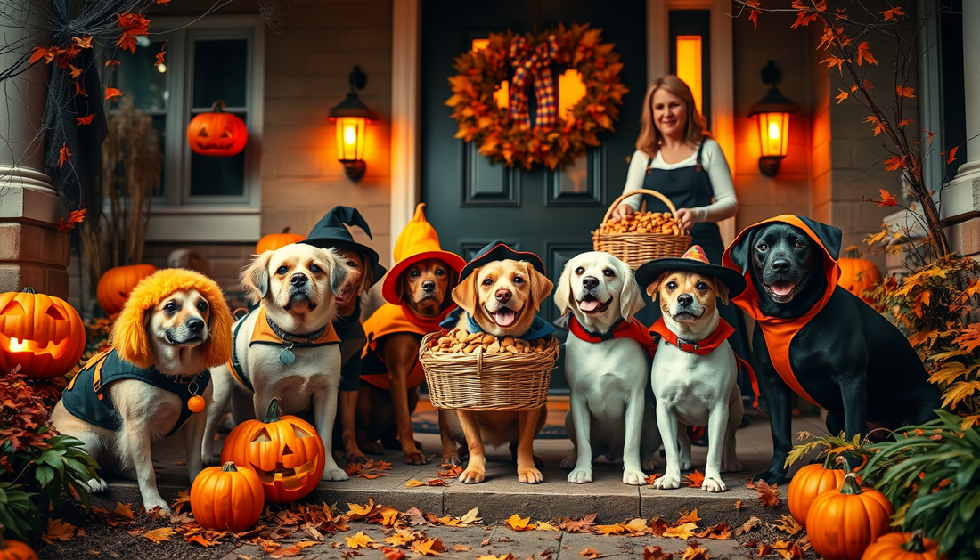 How to Host a Dog Trick-or-Treating Event