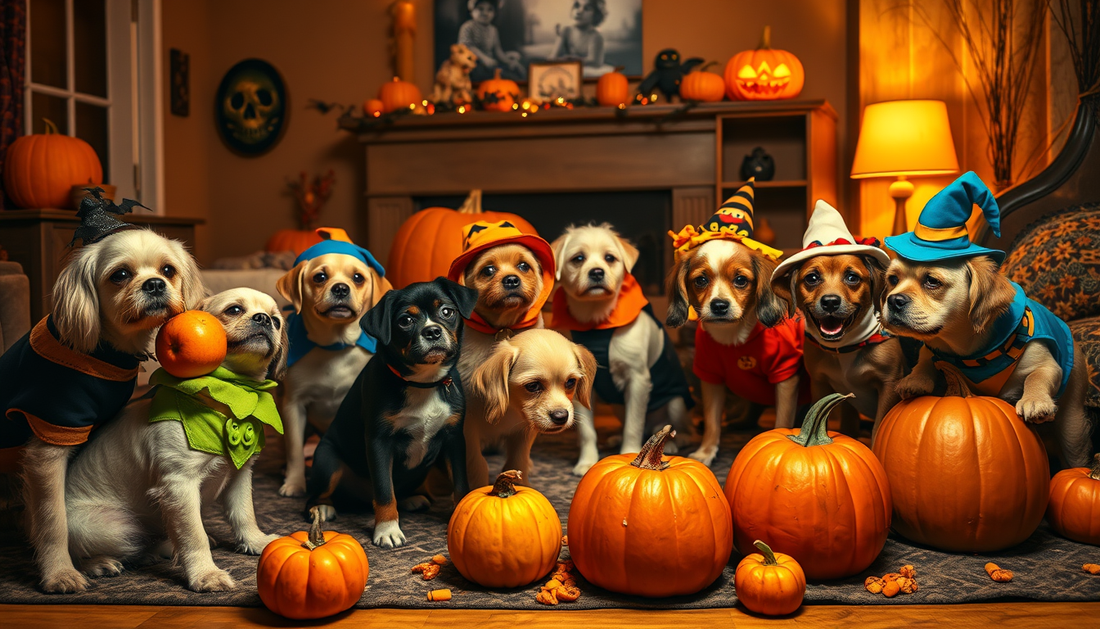 Trick-or-Treating Games and Activities for Dogs