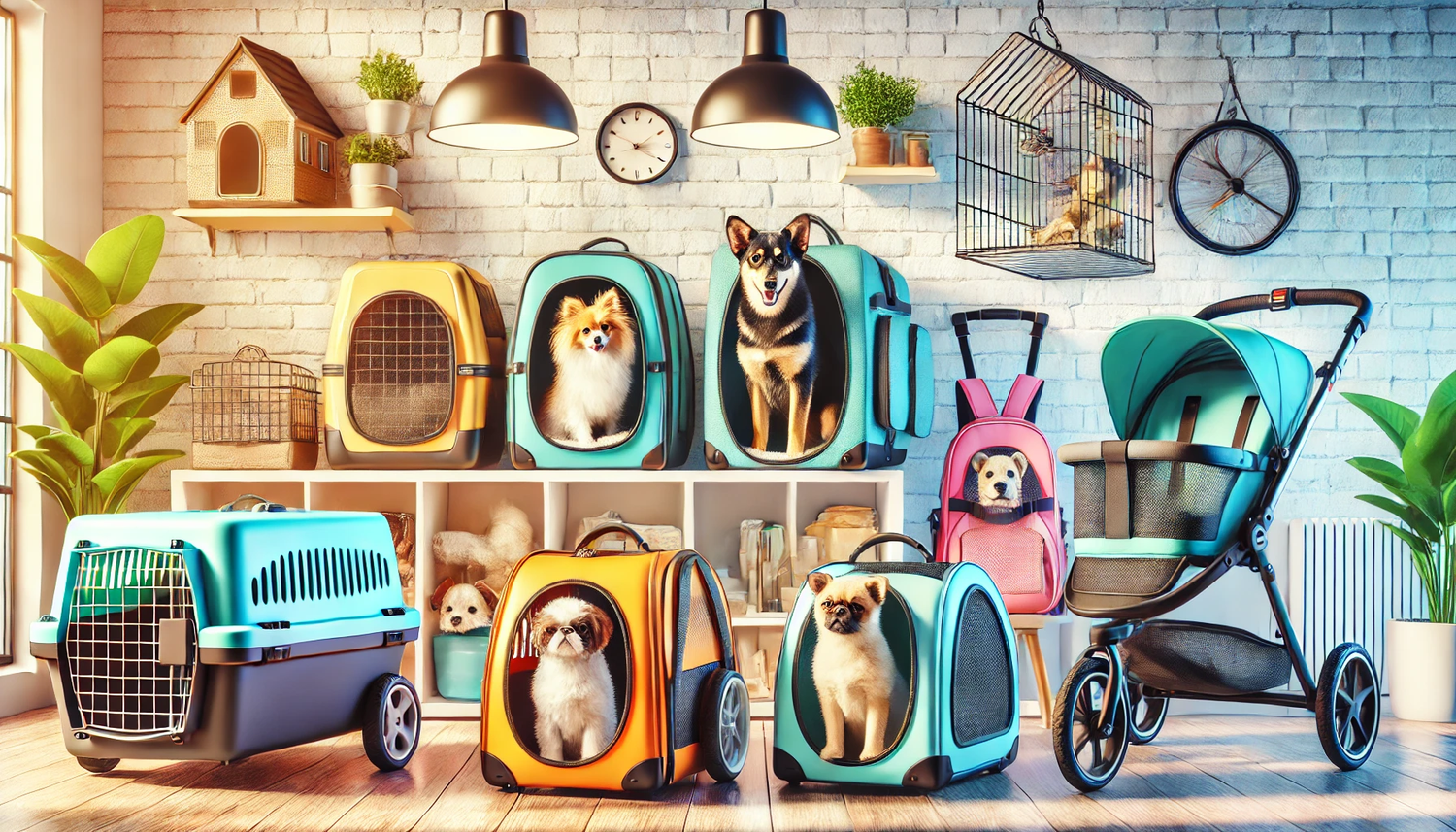 Dog Carriers, Crates, Kennels and More