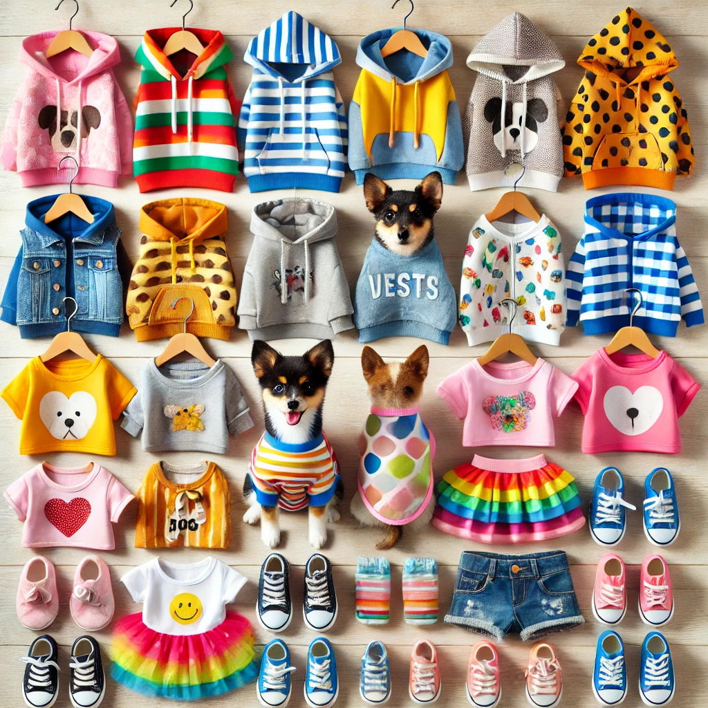 Jackets, Hoodies, shoes and more