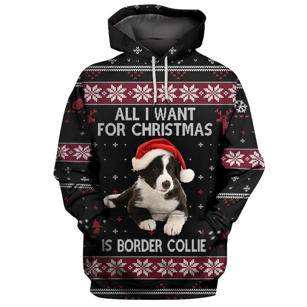 Pitbull, Doberman, Collie, Lab Dachshund, Pug, Bulldog Ugly Christmas Party Men's Sweater
