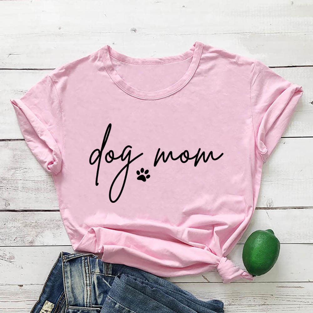 Mother's Day Round Neck Short Sleeve T-Shirt