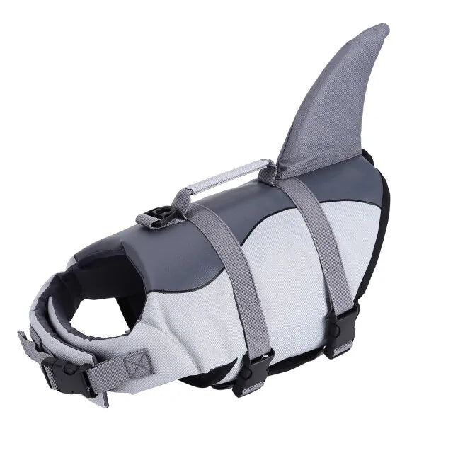 Adjustable Shark Vests For Dog Shark Large sold by Poopy and Poops General Pet Store poppyandpoops.ca