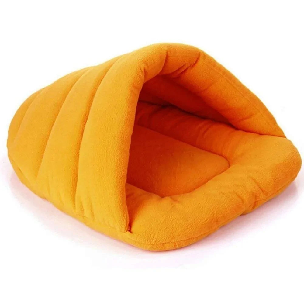 Warm Fleece Dog Beds Sweet Orange sold by Poopy and Poops General Pet Store poppyandpoops.ca