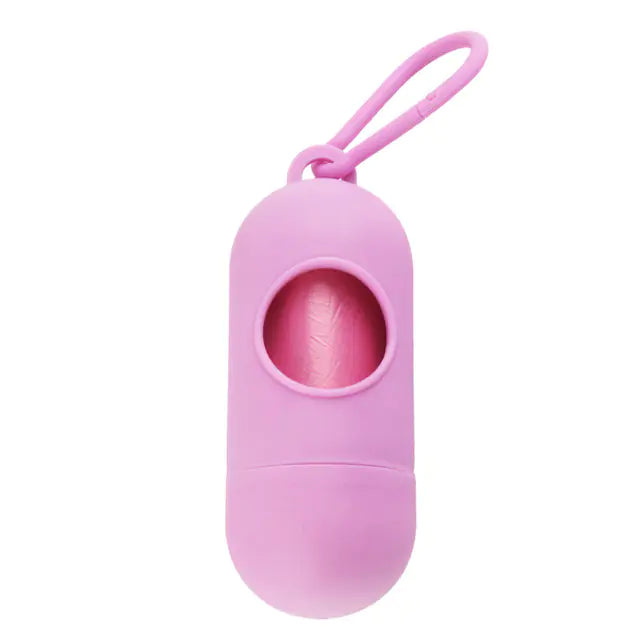 Pet Waste Garbage Holder Pink Small sold by Poopy and Poops General Pet Store poppyandpoops.ca