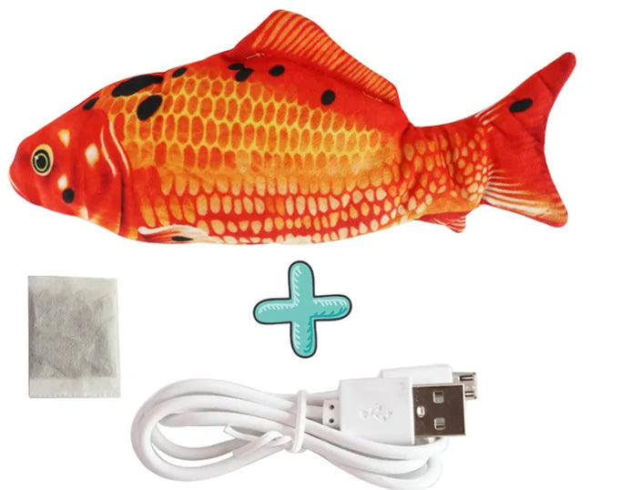 Electronic Flapping Fish Pet Cat-Dog Toy Style 4 30Cm sold by Poopy and Poops General Pet Store poppyandpoops.ca