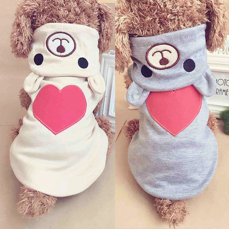 Love Bear Dog Sweater