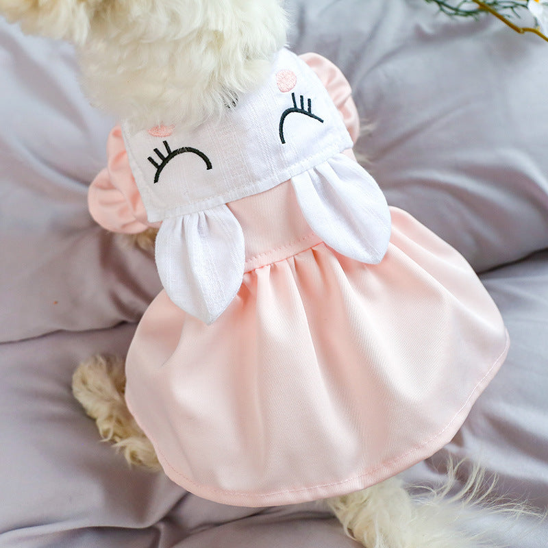 Spring And Summer New Product Sleepy Bunny Skirt Rabbit Ears Princess Dress