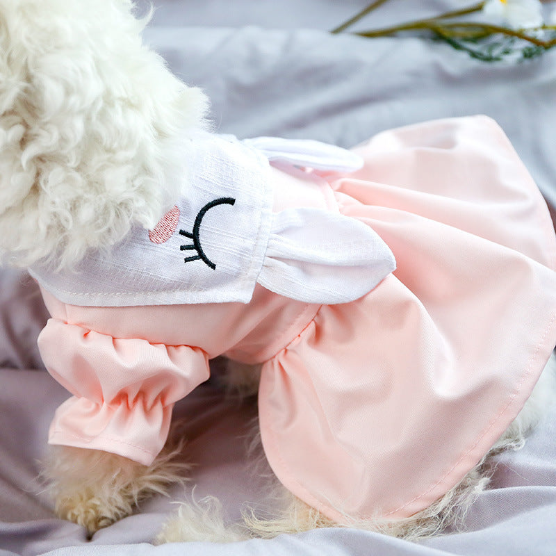 Spring And Summer New Product Sleepy Bunny Skirt Rabbit Ears Princess Dress