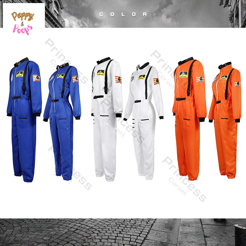 Matching Adult Astronaut Flight Suit Costume sold by Poopy and Poops General Pet Store poppyandpoops.ca