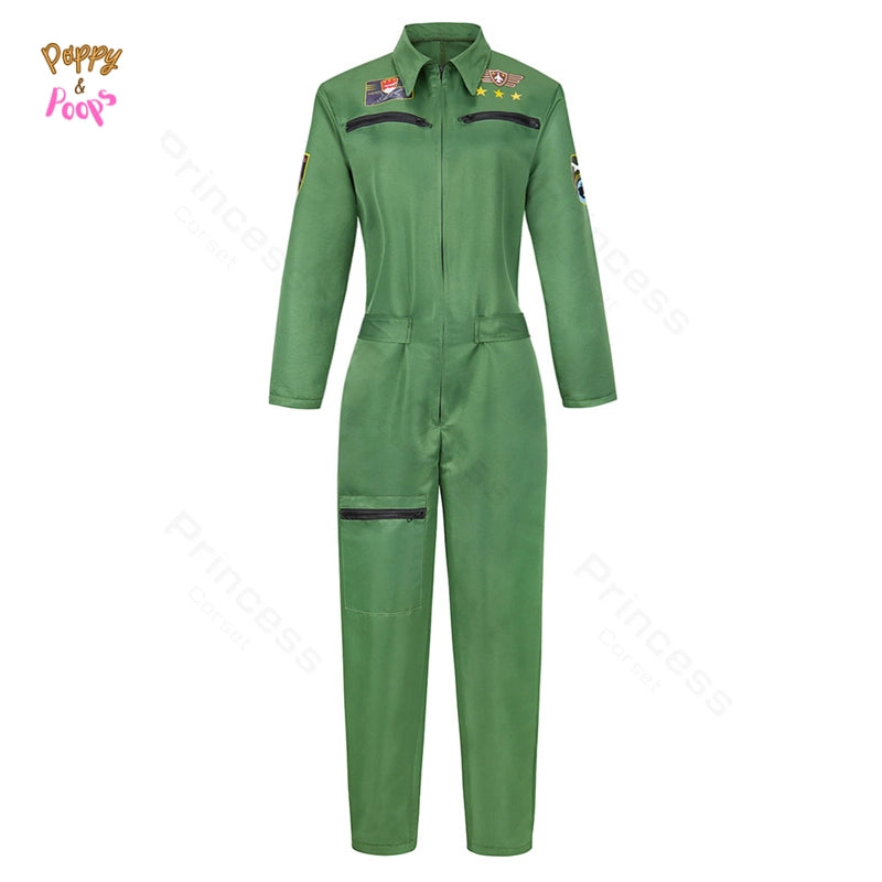 Matching Adult Astronaut Flight Suit Costume 6519 for women sold by Poopy and Poops General Pet Store poppyandpoops.ca