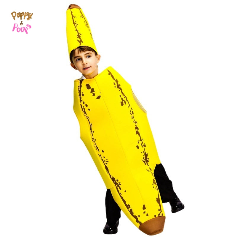 Banana Performance Parent-Child Costume Halloween Average Size EE311 sold by Poopy and Poops General Pet Store poppyandpoops.ca