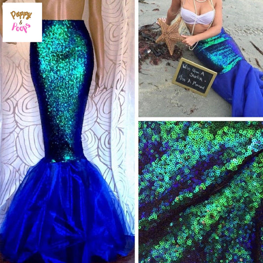 Halloween Costumes Mermaid Half Body Fishtail sold by Poopy and Poops General Pet Store poppyandpoops.ca