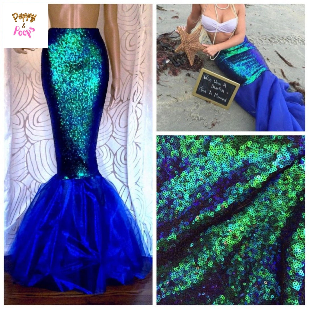 Halloween Costumes Mermaid Half Body Fishtail sold by Poopy and Poops General Pet Store poppyandpoops.ca