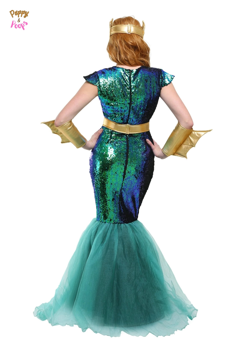 Halloween Costumes for Men Women Little Mermaid And Triton sold by Poopy and Poops General Pet Store poppyandpoops.ca